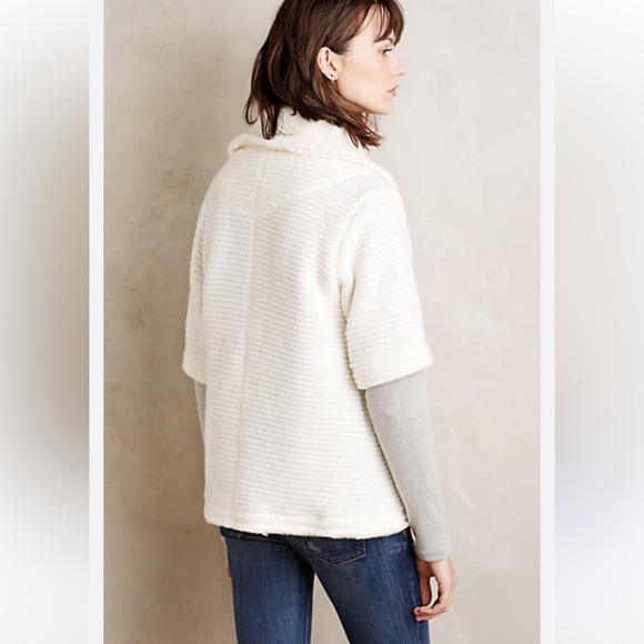 ANTHROPOLOGIE $138 DOLAN LEFT COAST OVERLAND SWEATER COAT JACKET M - Picture 3 of 5